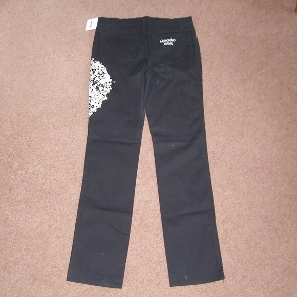 🌟 New MOSCHINO JEANS size 8 Black Pants/jeans - Picture 15 of 15